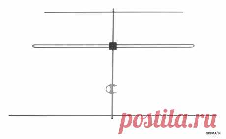 Антенна УКВ, FM Radiowave SIGMA 6H(6V)