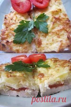 Как приготовить курица запеченная под тертым картофелем. - рецепт, ингридиенты и фотографии