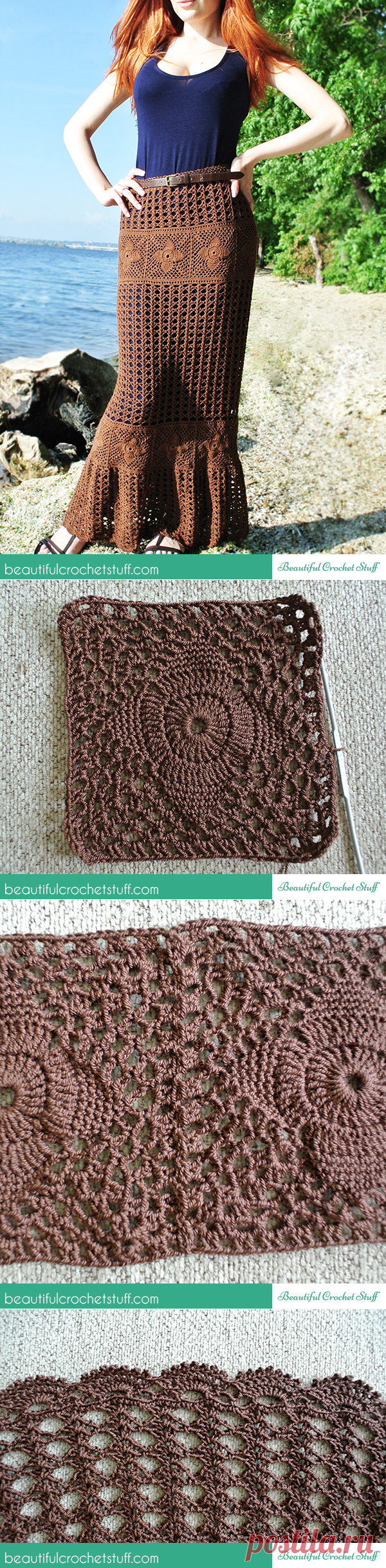 Crochet Maxi Skirt Free Pattern | Beautiful Crochet Stuff