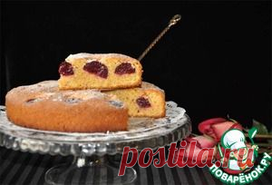 Тосканский пышный кукурузный пирог - кулинарный рецепт