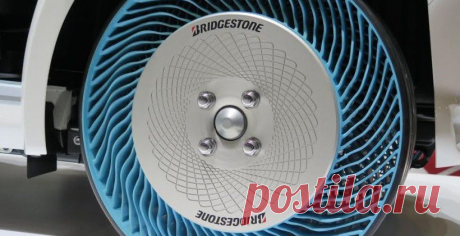 Bridgestone представила модель безвоздушных шин Air Free | Все о гаджетах