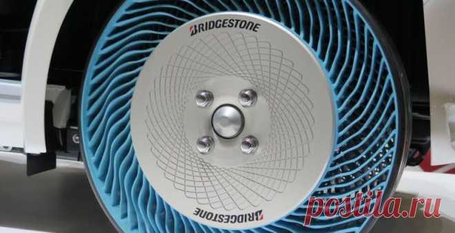 Bridgestone представила модель безвоздушных шин Air Free | Все о гаджетах