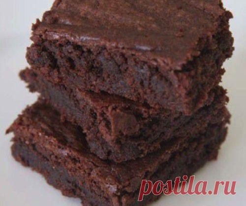 Пирог американский «Очень шоколадный» / Простые рецепты