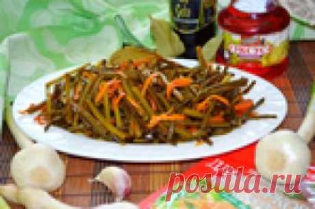 Приготовим чесночные стрелки по-корейски-это вкусно!