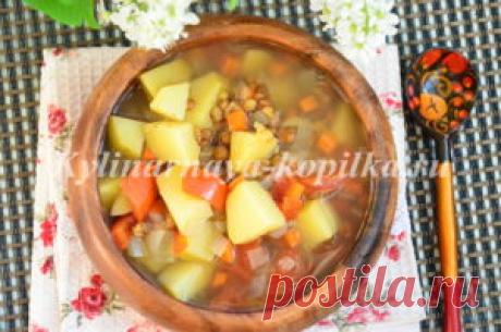 Суп с чечевицей и картофелем: рецепт