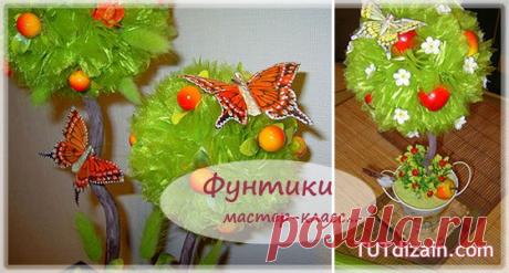 Фунтики из органзы. Мастер-класс » Планета рукоделия