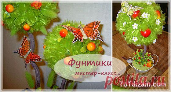 Фунтики из органзы. Мастер-класс » Планета рукоделия