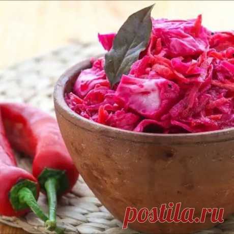 Острая капуста маринованная с хреном - Скатерть-Самобранка - медиаплатформа МирТесен