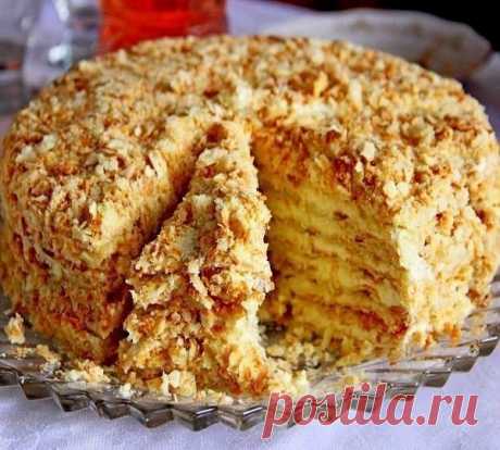 Торт «Светлана» без выпечки | Самые вкусные кулинарные рецепты