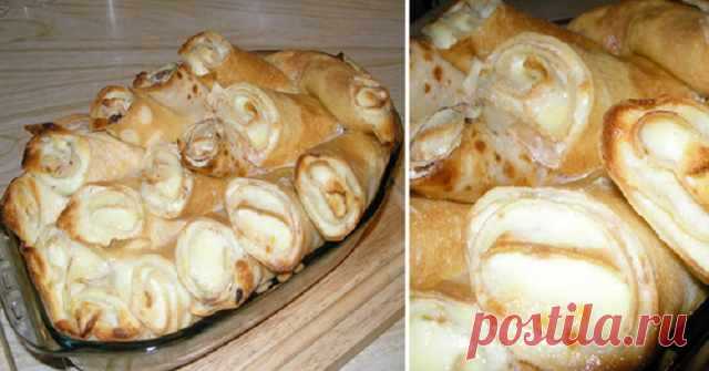 Ароматные творожные блинчики по-австрийски. Самое сложное в этом рецепте — дождаться, когда уже можно есть. — Домашняя кулинария