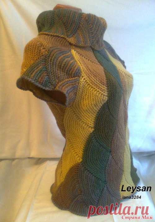 Безрукавка Rankdarbiu в моем исполнении - Страна Мам