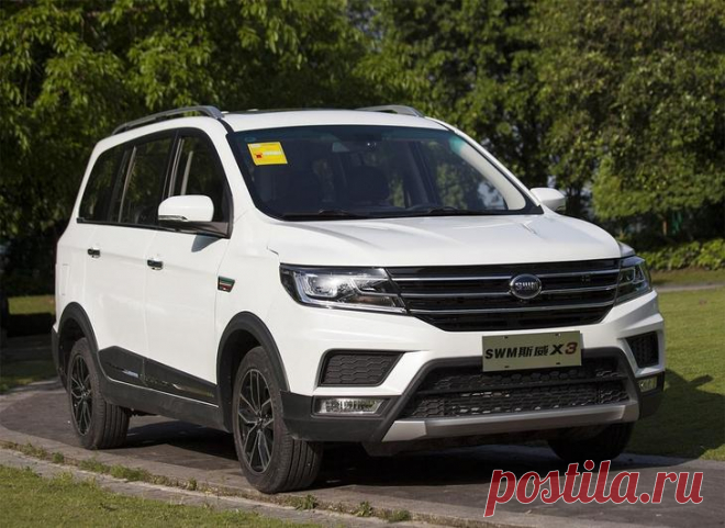 SWM X3 – бюджетный кросс-вэн из Китая Новинки китайских авто 2017-2018 модельного года пополнились бюджетным кросс-вэном SWM X3 от молодой компании из Поднебесной SWM Motors (СП Brilliance Automotive и Shineray Motorcycle Company). Предла...