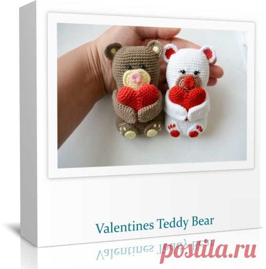 Valentines Teddy Bear

Буклет для вязания очаровательных #мишек Тедди ко дню св. #Валентина.