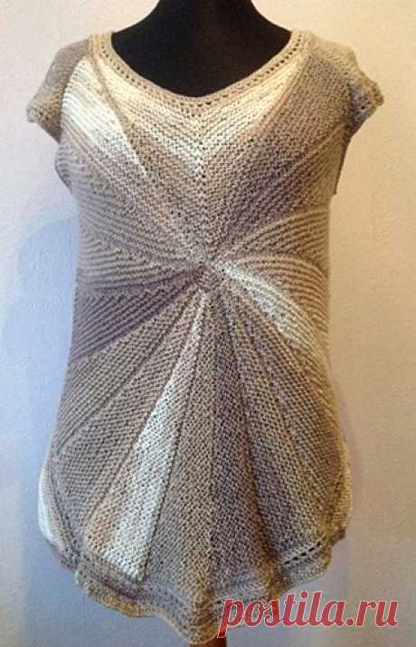 Taras (Strick) -Welt: Kreistunika