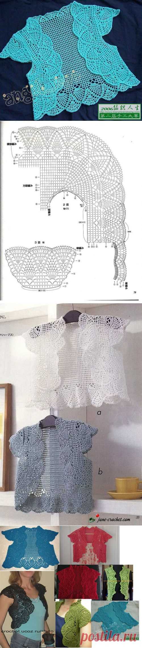 Летнее болеро..