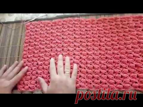 Блуза крючком &quot;Коралловое солнце&quot;. Часть 3.