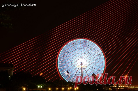 Азия парк (Asia Park) в Дананге: колесо обозрения, монорельс и аттракционы. | Путешествия с Ириной Яровой