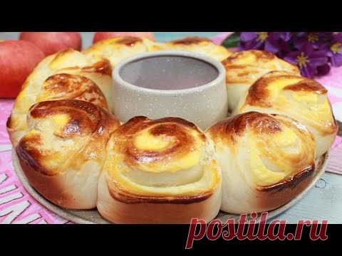Булочки с изумительно вкусной начинкой | Кулинария