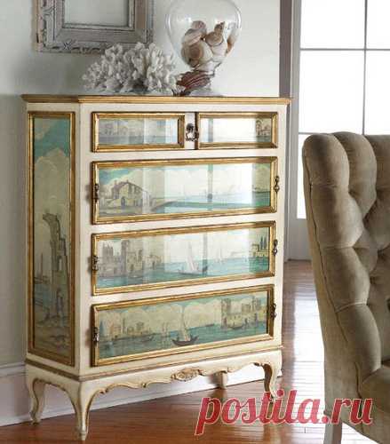 Комоды - идеи декорирования - Домашний hand-made