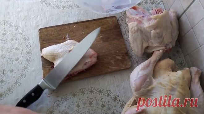 Курица с Корочкой Сочная.