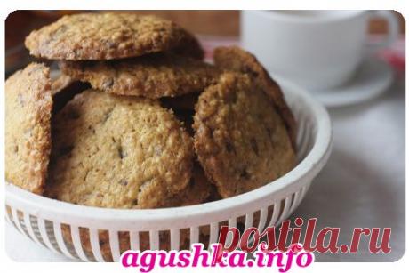 Овсяное печенье с шоколадом - домашний рецепт с пошаговыми фото!