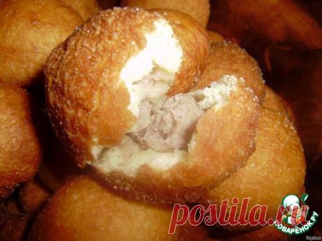 Невероятно нежные пончики с мясом &quot;Водолаз&quot;