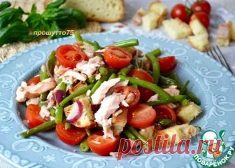 Панцанелла с сёмгой – кулинарный рецепт