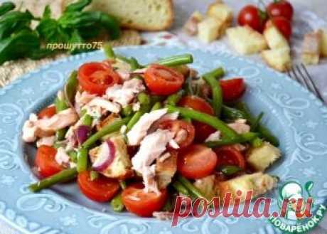 Панцанелла с сёмгой – кулинарный рецепт