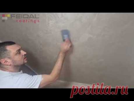 Уся кімната з декоративною штукатуркою Lava! Стіни і стеля в комплексі!