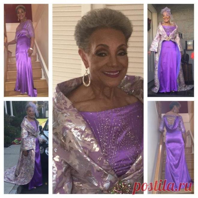 86-летняя невеста взорвала Сеть. Ее наряд обсуждают все!