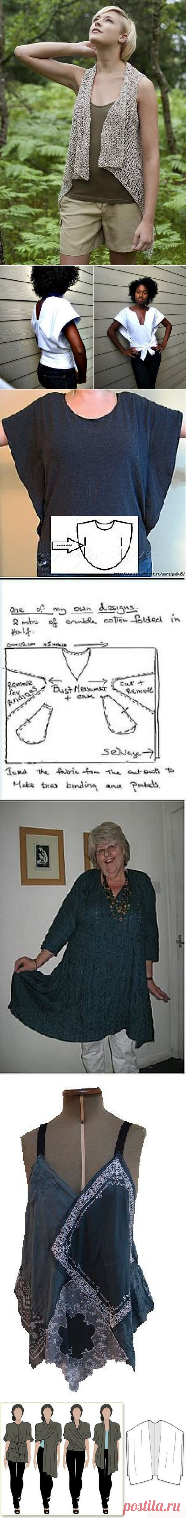 Простые идеи для шитья, или Как легко украсить себя летом - Ярмарка Мастеров - ручная работа, handmade