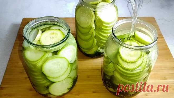 Перепробовала кучу рецептов, а лучше этого не нашла! Вкуснейшие Маринованные Кабачки на Зиму!