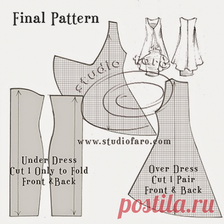 хорошо подходит: Pattern Puzzle - Два слоя Джерси платье