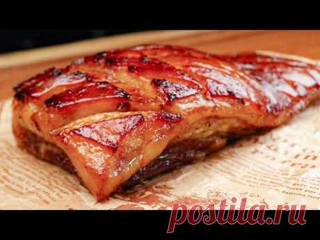 вкусная и полезная свиная грудинка в духовке!
