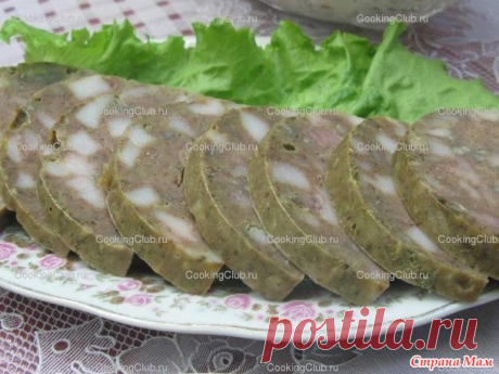 Kолбаса домашняя печеночная - экономно и очень вкусно! - Вкусно - это просто!!! - Страна Мам