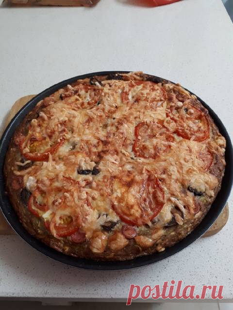 Кабачковая пицца Автор рецепта Ирина Шапира(Факторович) - Cookpad