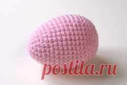 Как связать пасхальное яйцо крючком (Crochet easter egg) - Вязаные игрушки - Схемы вязания - Авторский проект Натальи Грухиной