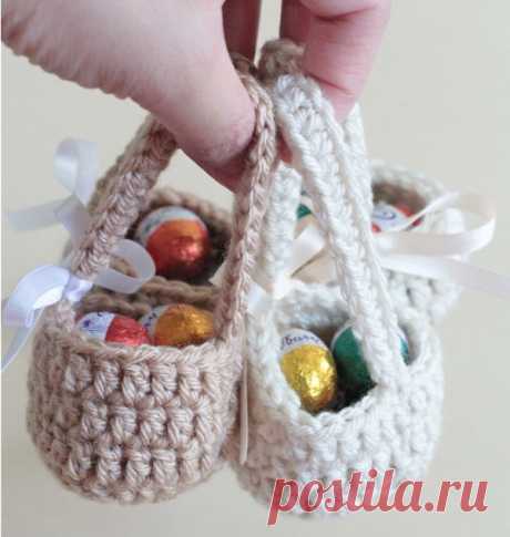 Корзиночки для мини-яиц