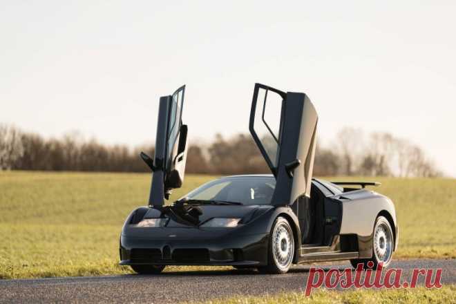 В январе на аукцион выставят редкий Bugatti EB110 GT (18 фото) . Чёрт побери