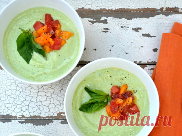 Горохово-томатный суп - рецепт сыроедческий от OUM.RU