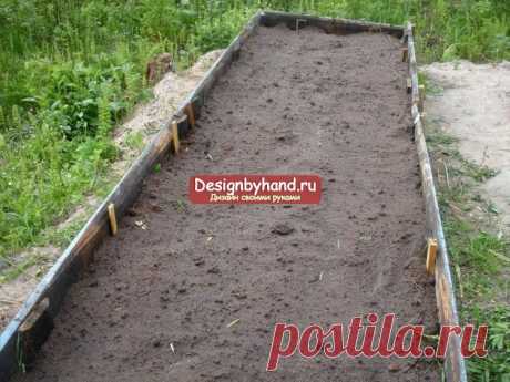 Делаем высокие грядки своими руками. Мастер-класс