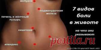 7 ВИДОВ БОЛИ В ЖИВОТЕ | Полезные советы