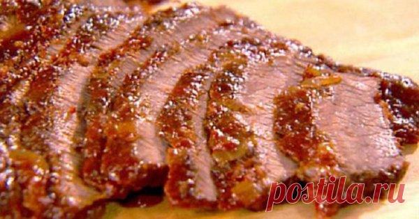 Медовая кулинария: нежная мякоть говядины в духовке!