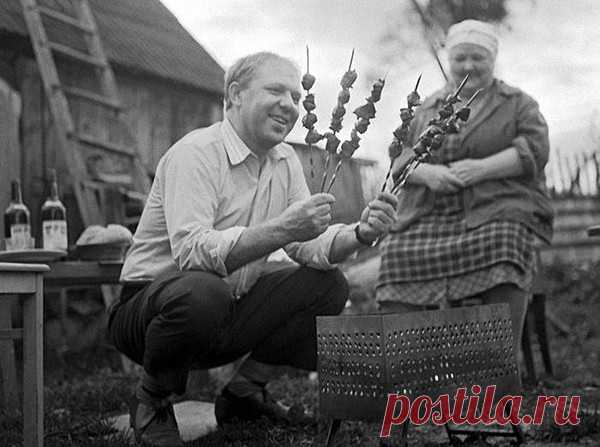 Клоун Олег Попов в гостях у родителей