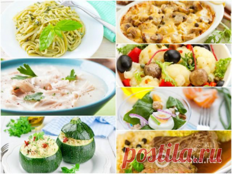 7 ужинов: вкусное меню на неделю - tochka.net