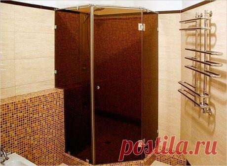 Как сделать душевую из плитки — Pro ремонт