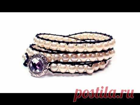 DIY: wrap bracelet / Крученый браслет своими руками