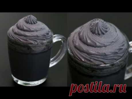 How to Make BLACK HOT CHOCOLATE with Charcoal Powder | Charcoal Hot Chocolate Recipe