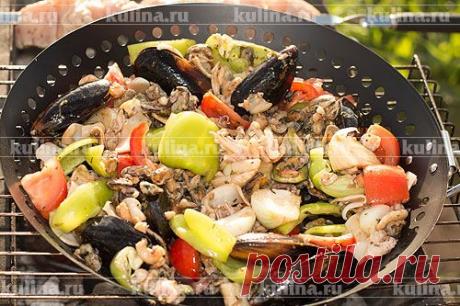 Морепродукты с овощами – рецепт приготовления с фото от Kulina.Ru