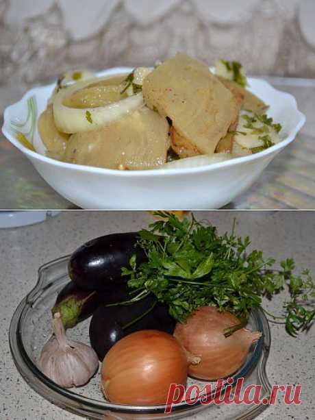 Как мариновать баклажаны быстро